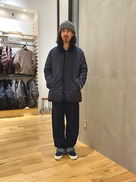 「アイテム（その他アウター）」を使った、uyamiki0526さん（メンズ・168cm・30代）の冬コーディネート