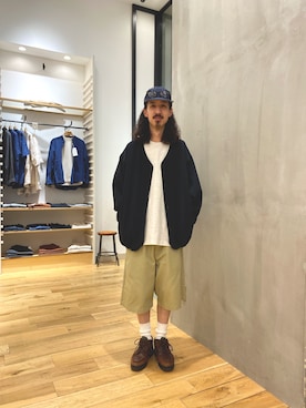 「MARMOT（マーモット）のアイテム」を使った、uyamiki0526さん（メンズ・168cm）の春コーディネート