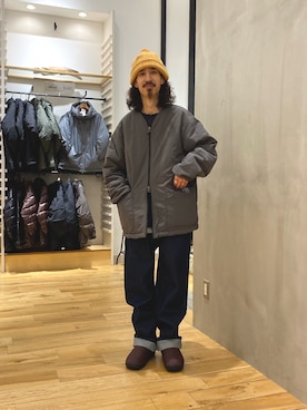 「アイテム（デニムパンツ）」を使った、uyamiki0526さん（メンズ・168cm・30代）の秋コーディネート