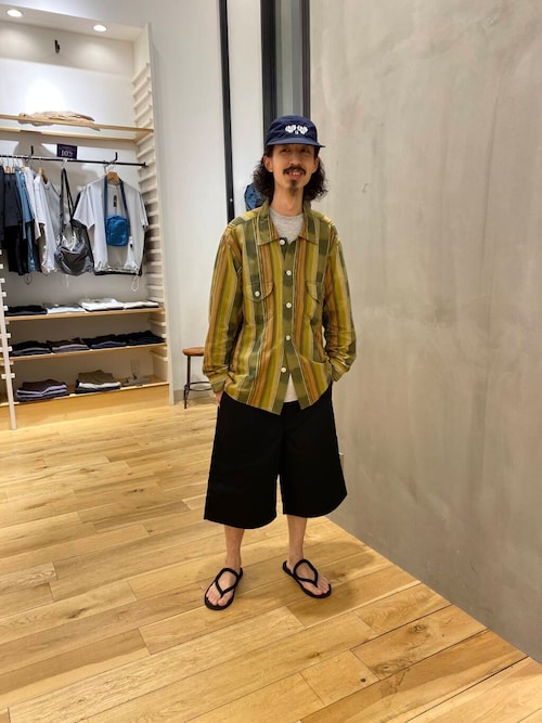 『別注』Dickies×EKAL　ワイドロングショーツ