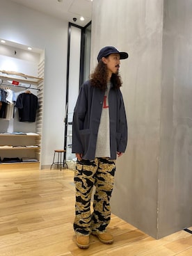 「カモ柄」｜uyamiki0526さん（メンズ・168cm）の夏コーディネート