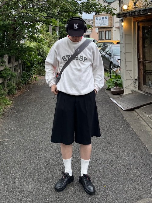 【日本未発売/WEB限定】WOOALONG(ウアロン)/シグネチャー ロゴ ベースボール キャップ サイズ調整可能/Signature Logo ball cap