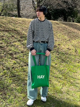 Z(ゼット) さん（メンズ・182cm）の春コーディネート