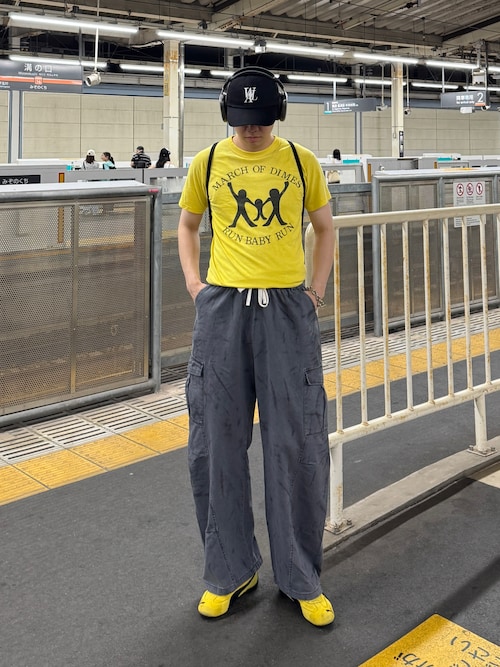 【日本未発売/WEB限定】WOOALONG(ウアロン)/シグネチャー ロゴ ベースボール キャップ サイズ調整可能/Signature Logo ball cap