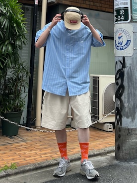 Z(ゼット) さん（メンズ・182cm）の夏コーディネート