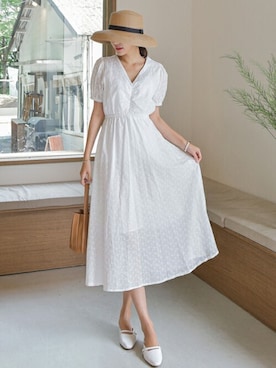 「韓国好きな人と繋がりたい」｜EVERY NANAさん（レディース・164cm）の夏コーディネート