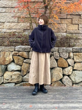 wakaさん（レディース・158cm）の冬コーディネート