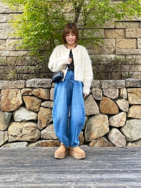 「イチ推しデニムコーデ」｜wakaさん（レディース・158cm）の秋コーディネート