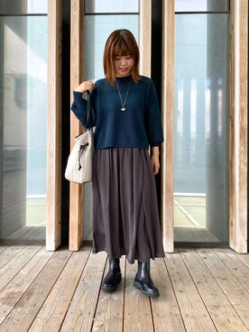 wakaさん（レディース・158cm）の秋コーディネート