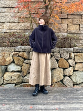 wakaさん（レディース・158cm）の冬コーディネート