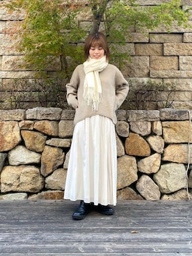 カシミヤストール」の人気ファッションコーディネート - WEAR TN様