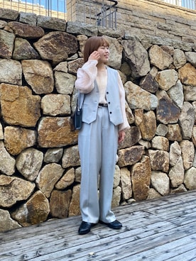 wakaさん（レディース・158cm）の春コーディネート