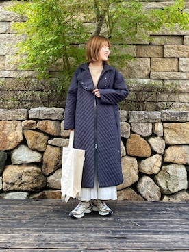 「URBAN RESEARCH（アーバンリサーチ）のアイテム（レッグウェア）」を使った、wakaさん（レディース・158cm）の秋コーディネート