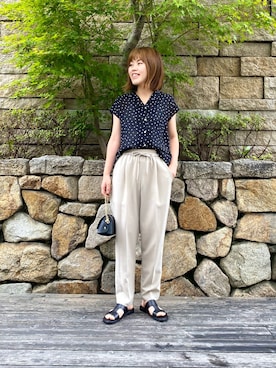 wakaさん（レディース・158cm）の夏コーディネート