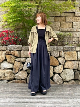 wakaさん（レディース・158cm）の春コーディネート