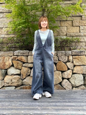 「イチ推しデニムコーデ」｜wakaさん（レディース・158cm）の秋コーディネート