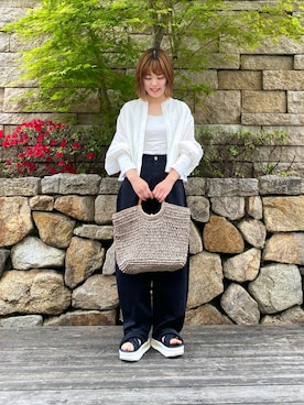 「RODE SKO」｜「アイテム（サンダル）」を使った、wakaさん（レディース・158cm）の春コーディネート