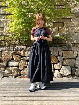 「URBAN RESEARCH（アーバンリサーチ）のアイテム（ブレスレット）」を使った、wakaさん（レディース・158cm）の夏コーディネート