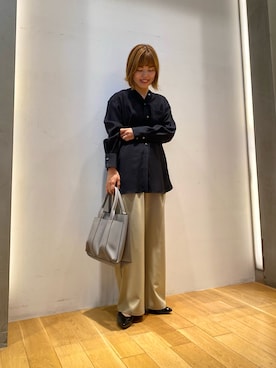 「RODE SKO」｜「アイテム（パンツ）」を使った、wakaさん（レディース・158cm）の秋コーディネート
