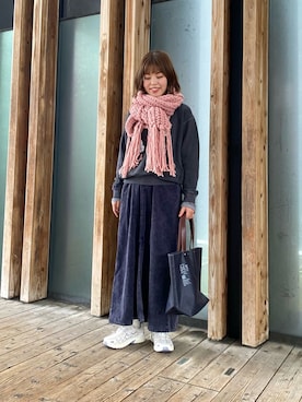 「FRATELLI TALLI（フラテリタリ）のアイテム」を使った、wakaさん（レディース・158cm）の秋コーディネート