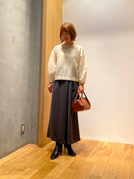 「アーバンリサーチ」｜wakaさん（レディース・158cm）の秋コーディネート