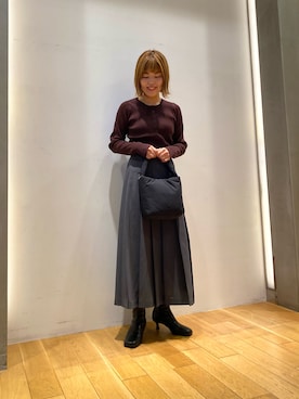 「RODE SKO」｜「アイテム（ブーツ）」を使った、wakaさん（レディース・158cm）の秋コーディネート