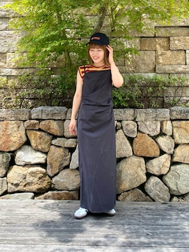 「URBAN RESEARCH（アーバンリサーチ）のアイテム（ブレスレット）」を使った、wakaさん（レディース・158cm）の夏コーディネート