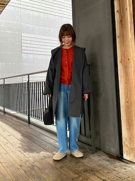 「イチ推しデニムコーデ」｜wakaさん（レディース・158cm）の秋コーディネート