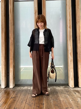 wakaさん（レディース・158cm）の夏コーディネート