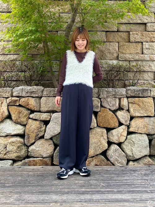 セール】ラメミックスシャギーニットベスト（ベスト）｜URBAN