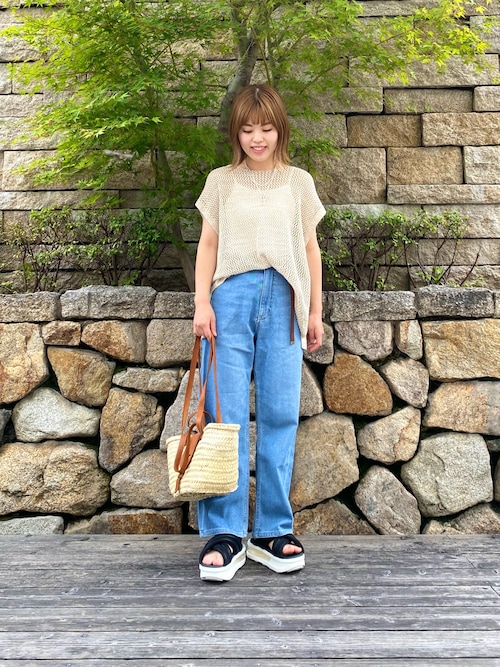 ニット セーター メランジメッシュニット レディース URBAN RESEARCH ニット セーター メランジメッシュニット