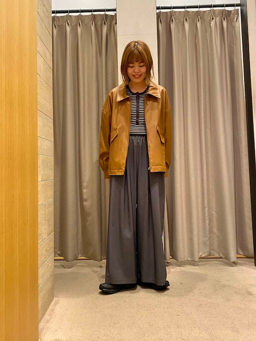 URBAN RESEARCH アーバンリサーチ 本革 リブ ブルゾン 40 ⭐︎URBAN RESEARCH アーバンリサーチ 本革 リブ ブルゾン 40