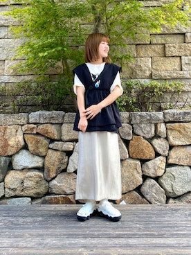 wakaさん（レディース・158cm）の夏コーディネート