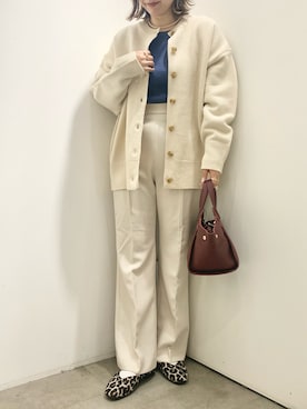 Hitomさん(レディース・158cm)の冬コーディネート