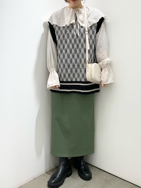 Hitomさん(レディース・158cm)の冬コーディネート