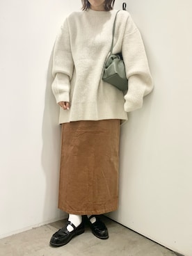 Hitomさん（レディース・158cm）の冬コーディネート