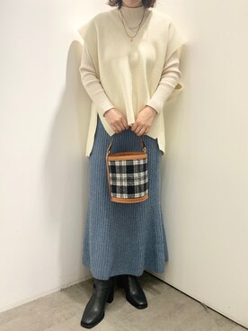 Hitomさん（レディース・158cm）の秋コーディネート