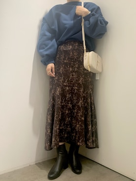 Hitomさん（レディース・158cm）の冬コーディネート