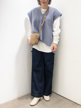 Hitomさん(レディース・158cm)の秋コーディネート