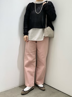 Hitomさん（レディース・158cm）の冬コーディネート