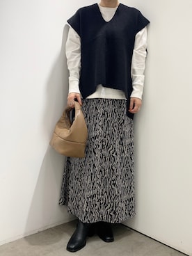 Hitomさん（レディース・158cm）の秋コーディネート