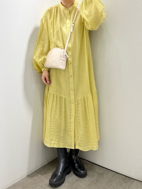 Hitomさん（レディース・158cm）の冬コーディネート