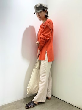 Hitomさん（レディース・158cm）の夏コーディネート