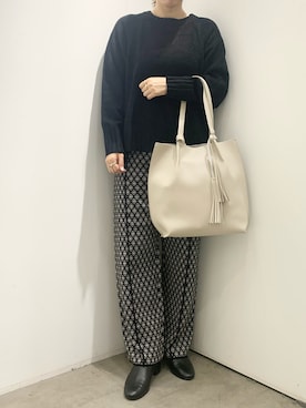 Hitomさん（レディース・158cm）の冬コーディネート