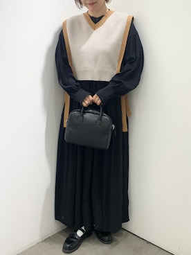 Hitomさん(レディース・158cm)の冬コーディネート