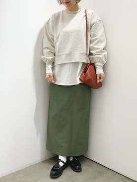 Hitomさん（レディース・158cm）の冬コーディネート