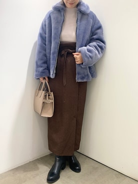 Hitomさん（レディース・158cm）の秋コーディネート