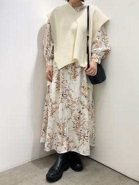 Hitomさん（レディース・158cm）の秋コーディネート