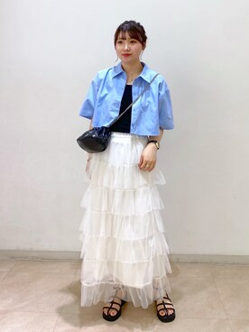 tomoさん（レディース・161cm）の夏コーディネート