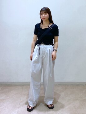 tomoさん（レディース・161cm）の夏コーディネート